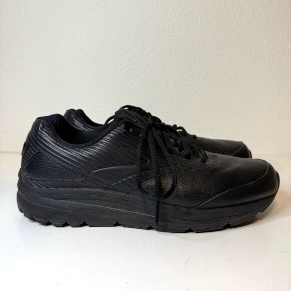 Brooks Men’s Addiction Walker 2 Black Shoes Size 12 - Picture 1 of 11